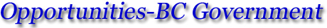 P3 Opportunities - BC Government
